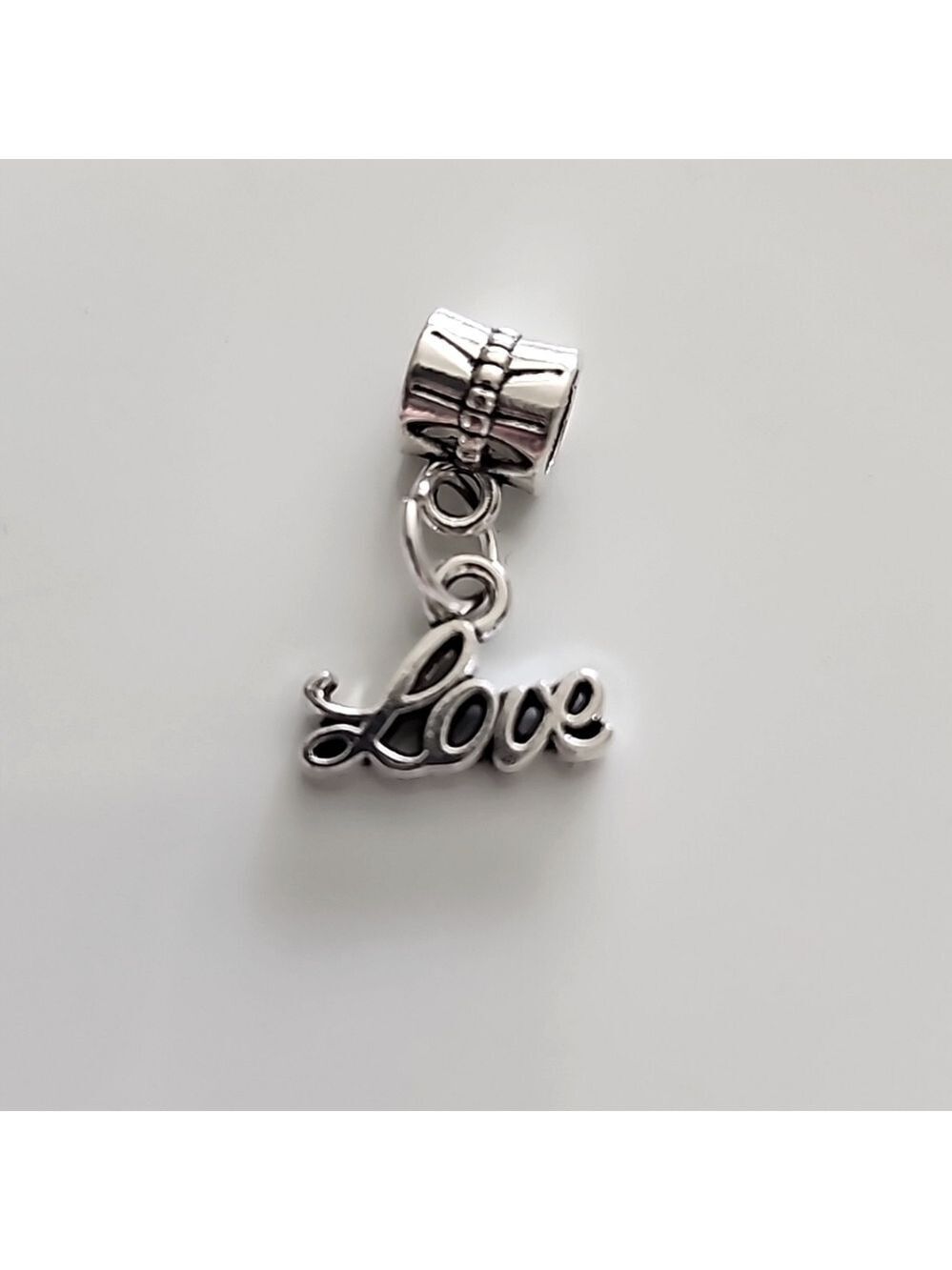 LOVE Word Charm Fits pandora and European Systems